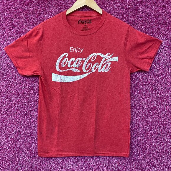 Coca-Cola Enjoy Coca-Cola Classic Promo T-shirt S/M - Picture 1 of 4
